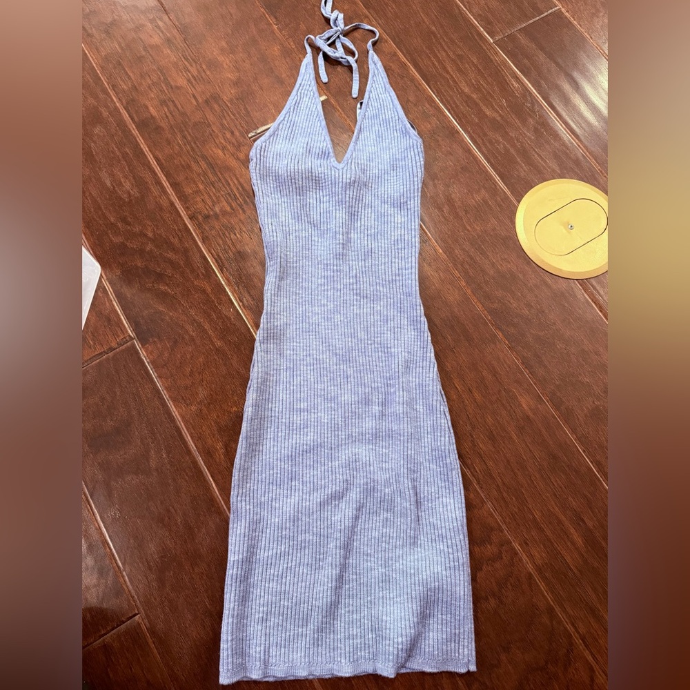 Abercrombie halter sweater dress S